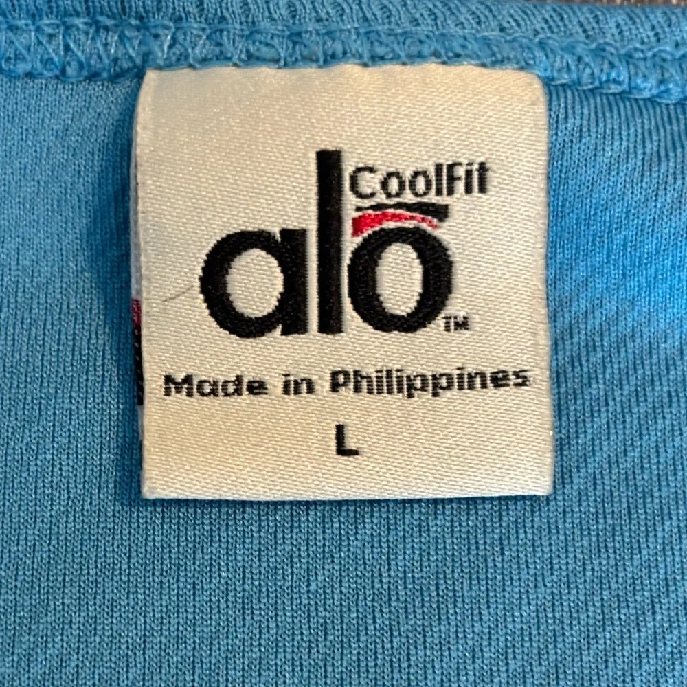 ALO‎ YOGA Cool Fit Athletic Long Sleeve Stretch Top size L